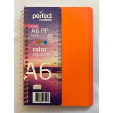 Pastel A6 Çizgili Not Defteri