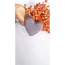 Marcielo Accessories Amigurumi Anahtarlık - Amigurumi Kalpli Anahtarlık - Kalp Anahtarlık