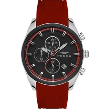 Ferro Bordo Silikon Kordon Erkek Kol Saati FM31324D-ZK