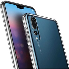 Heptek İletişim Huawei P20 Pro Şeffaf Kılıf Yumuşak Ince Tasarımlı Kapak (Süper)