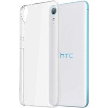 Heptek İletişim Htc Desire 830 Şeffaf Kılıf Yumuşak Ince Tasarımlı Kapak (Süper)