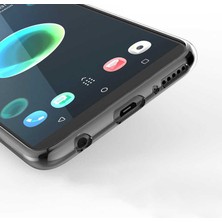 Heptek İletişim Htc Desire 12 Şeffaf Kılıf Yumuşak Ince Tasarımlı Kapak (Süper)