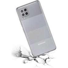 Heptek İletişim Samsung Galaxy M22 Şeffaf Kılıf Yumuşak Ince Tasarımlı Kapak (Süper)