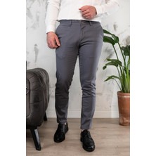 Notra Slimfit Dar Paça Erkek Yazlık Gabardin Chino Pantolon