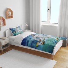 Erays Home Erayshome Ronaldo 3D Çarşafsız Tek Kişilik Nevresim Takımı