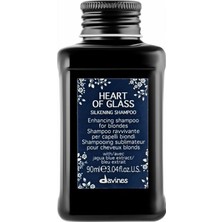 Davines Vegan Heart Of Glass Silkening Shampoo Extra Sarışınlık Şampuanı 90 ml