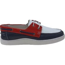 Lucıano Bellini Lacivert Beyaz Deri Erkek Casual Ayakkabı