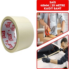 Sais 48 mm 25 Metre Kağıt Bant