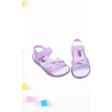 Papuç Sepeti ARZEN-2880 Kız Çocuk Ortopedik Sandalet