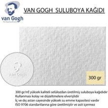 Talens Van Gogh Sulu Boya Kağıdı Grenli 300 Gr. 35X50 Cm. 5 Adet