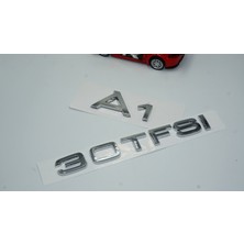 Dk Audi A1 30 Tfsi Krom Abs 3m 3D Bagaj Yazı Logo Orjinal Ürün