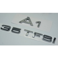Dk Audi A1 35 Tfsi Krom Abs 3m 3D Bagaj Yazı Logo Orjinal Ürün