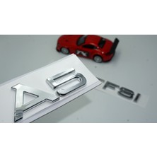 Dk Audi A5 30 Tfsi Krom Abs 3m 3D Bagaj Yazı Logo Orjinal Ürün
