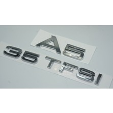 Dk Audi A5 35 Tfsi Krom Abs 3m 3D Bagaj Yazı Logo Orjinal Ürün