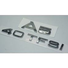 Dk Audi A5 40 Tfsi Krom Abs 3m 3D Bagaj Yazı Logo Orjinal Ürün