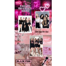 Anime And Your World Blackpink Defte Ryeni Model 1 Adet Özel Tasarım A4 Boyutu 21*29 cm  Telli Çizgisiz Büyük Boy defter