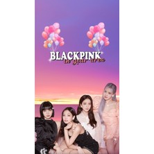 Anime And Your World Blackpink Defte Ryeni Model 1 Adet Özel Tasarım A4 Boyutu 21*29 cm  Telli Çizgisiz Büyük Boy defter