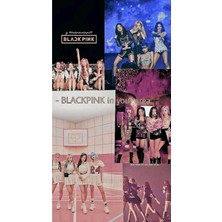 Anime And Your World Blackpink Defte Ryeni Model 1 Adet Özel Tasarım A4 Boyutu 21*29 cm  Telli Çizgisiz Büyük Boy defter