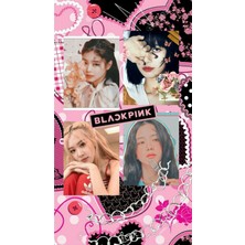 Anime And Your World Blackpink Defte Ryeni Model 1 Adet Özel Tasarım A4 Boyutu 21*29 cm  Telli Çizgisiz Büyük Boy defter