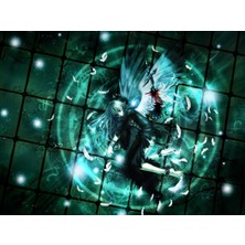 Anime And Your World Defter 1 Adet Özel Tasarım A4 Boyutu 21*29 cm  Telli Çizgisiz Büyük Boy defter