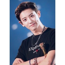 Anime And Your World Exo Park Chan Yeol  Defter 1 Adet Özel Tasarım A4 Boyutu 21*29 cm Telli Çizgili Büyük Boy Defter