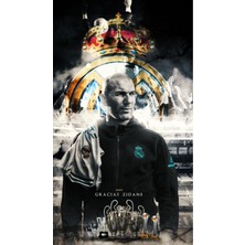 Anime And Your World Zinedine Zidanedefter 1 Adet Özel Tasarım A4 Boyutu 21*29 cm  Telli Çizgisiz Büyük Boy defter