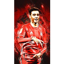 Anime And Your World Jamal Musiala Defter 1 Adet Özel Tasarım A4 Boyutu 21*29 cm  Telli Çizgisiz Büyük Boy defter