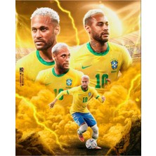 Anime And Your World Junior Neymar Defter 1 Adet Özel Tasarım A4 Boyutu 21*29 cm  Telli Çizgisiz Büyük Boy defter