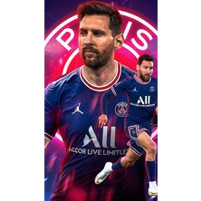 Anime And Your World Lionel Messi Defter 1 Adet Özel Tasarım A4 Boyutu 21*29 cm Telli Kareli Büyük Boy Defter