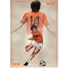 Anime And Your World Johan Cruyffdefter 1 Adet Özel Tasarım A5 Boyutu 15*21 cm  Telli Çizgisiz Orta Boy defter