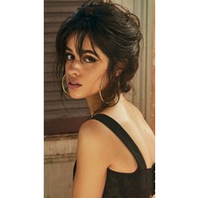 Anime And Your World Camila Cabello  Defter 1 Adet Özel Tasarım A5 Boyutu 15*21 cm  Telli Çizgisiz Orta Boy defter