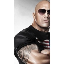Anime And Your World Dwayne Johnson  Defter 1 Adet Özel Tasarım A4 Boyutu 21*29 cm Telli Çizgisiz Büyük Boy Defter