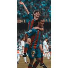 Anime And Your World Fc Barcelona  Defter 1 Adet Özel Tasarım A4 Boyutu 21*29 cm Telli Kareli Büyük Boy Defter
