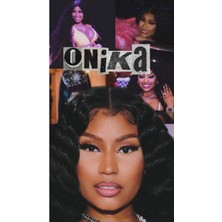 Anime And Your World  Nicki Minaj Defter 1 Adet Özel Tasarım A4 Boyutu 21*29 cm Telli Kareli Büyük Boy Defter