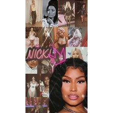 Anime And Your World Nicki Minaj Yeni  Defter 1 Adet Özel Tasarım A5 Boyutu 15*21 cm  Telli Çizgisiz Orta Boy defter