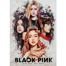 Anime And Your World Blackpink Manga  Defter 1 Adet Özel Tasarım A4 Boyutu 21*29 cm Telli Çizgisiz Büyük Boy Defter