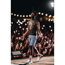 Anime And Your World Lil Uzi Vert  Defter 1 Adet Özel Tasarım A4 Boyutu 21*29 cm Telli Kareli Büyük Boy Defter
