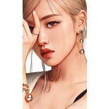 Anime And Your World Blackpink Manga  Defter 1 Adet Özel Tasarım A4 Boyutu 21*29 cm Telli Çizgisiz Büyük Boy Defter