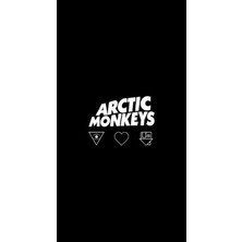 Anime And Your World Arctic Monkeys  Defter 1 Adet Özel Tasarım A4 Boyutu 21*29 cm Telli Çizgisiz Büyük Boy Defter