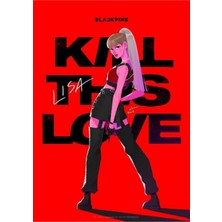 Anime And Your World Blackpink Manga  Defter 1 Adet Özel Tasarım A4 Boyutu 21*29 cm Telli Çizgisiz Büyük Boy Defter