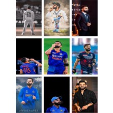 Anime And Your World Virat Kohli Defter 1 Adet Özel Tasarım A4 Boyutu 21*29 cm Telli Çizgili Büyük Boy Defter