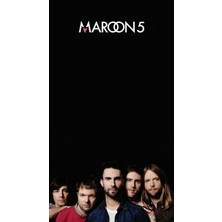 Anime And Your World Maroon 5  Defter 1 Adet Özel Tasarım A4 Boyutu 21*29 cm Telli Çizgisiz Büyük Boy Defter