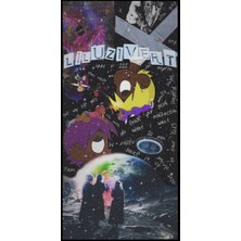 Anime And Your World Lil Uzi Vert  Defter 1 Adet Özel Tasarım A5 Boyutu 15*21 cm  Telli Çizgisiz Orta Boy defter