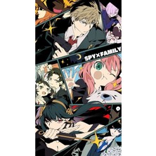 Anime And Your World Spy x Family Yeni  Defter 1 Adet Özel Tasarım A5 Boyutu 15*21 cm  Telli Çizgisiz Orta Boy defter
