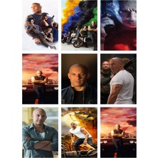 Anime And Your World Vin Diesel Defter 1 Adet Özel Tasarım A4 Boyutu 21*29 cm Telli Çizgili Büyük Boy Defter