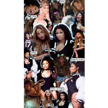 Anime And Your World Nicki Minaj Yeni  Defter 1 Adet Özel Tasarım A4 Boyutu 21*29 cm Telli Çizgisiz Büyük Boy Defter