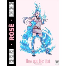 Anime And Your World Blackpink Manga  Defter 1 Adet Özel Tasarım A4 Boyutu 21*29 cm Telli Çizgili Büyük Boy Defter