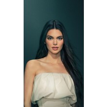 Anime And Your World Kendall Jenner  Defter 1 Adet Özel Tasarım A5 Boyutu 15*21 cm  Telli Çizgisiz Orta Boy defter