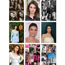 Anime And Your World Kendall Jenner Defter 1 Adet Özel Tasarım A4 Boyutu 21*29 cm Telli Kareli Büyük Boy Defter