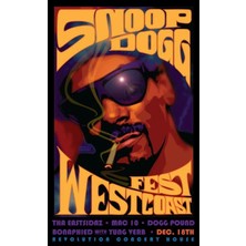 Anime And Your World Snoop Dogg  Defter 1 Adet Özel Tasarım A5 Boyutu 15*21 cm  Telli Çizgisiz Orta Boy defter